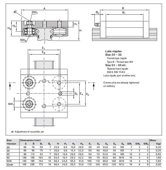 R1902 352 00 力士樂滾輪滑塊結構圖